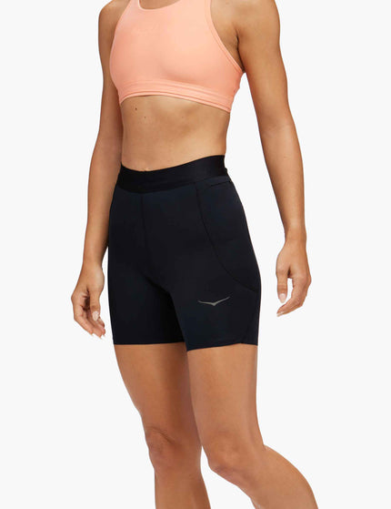 HOKA Novafly 6" Knit Short - Blackimages1- The Sports Edit