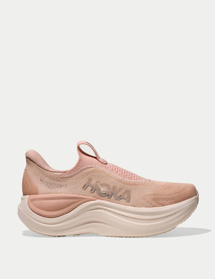 HOKA Skyward Laceless - Rose Latte/Rose Creamimages1- The Sports Edit