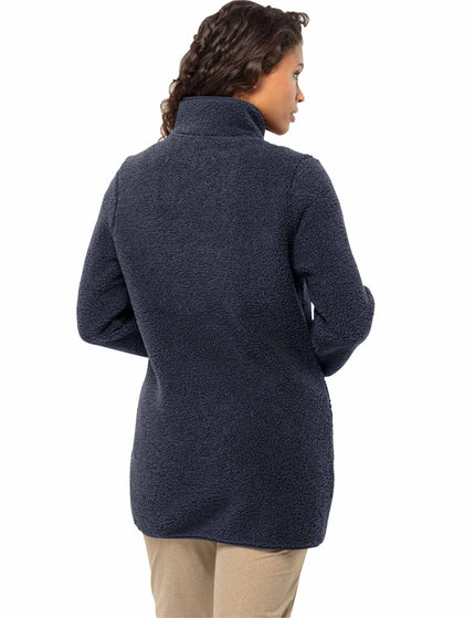 Jack Wolfskin High Curl Coat - Night Blueimages2- The Sports Edit