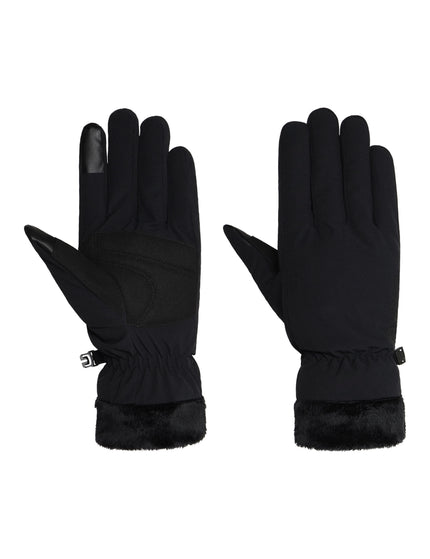 Jack Wolfskin Highloft Glove - Blackimages1- The Sports Edit