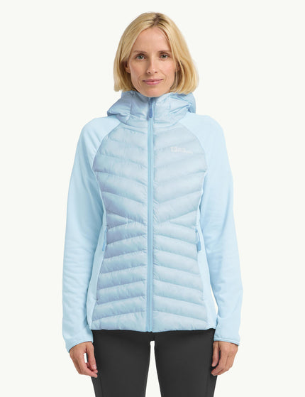 Jack Wolfskin Routeburn Pro Hybrid Jacket - Ice Blueimages1- The Sports Edit