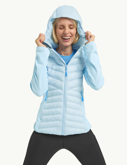 Jack Wolfskin Routeburn Pro Hybrid Jacket - Ice Blueimages5- The Sports Edit