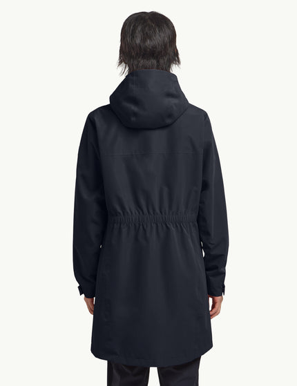 Jack Wolfskin Terraview 2 Layer Coat - Dark Navyimages2- The Sports Edit