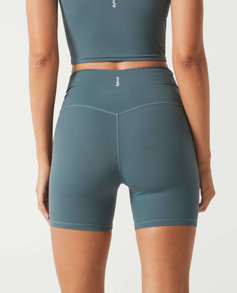 Addison Cloud-Core Wrap Short - Steel Teal
