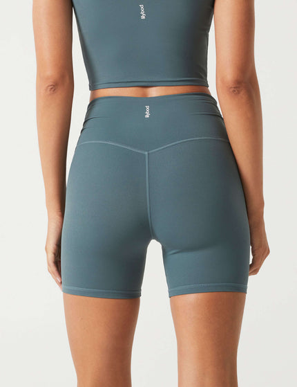 Lilybod Addison Cloud-Core Wrap Short - Steel Tealimages2- The Sports Edit