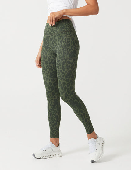 Becca Legging - Green Leopard