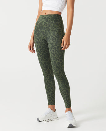 Becca Legging - Green Leopard