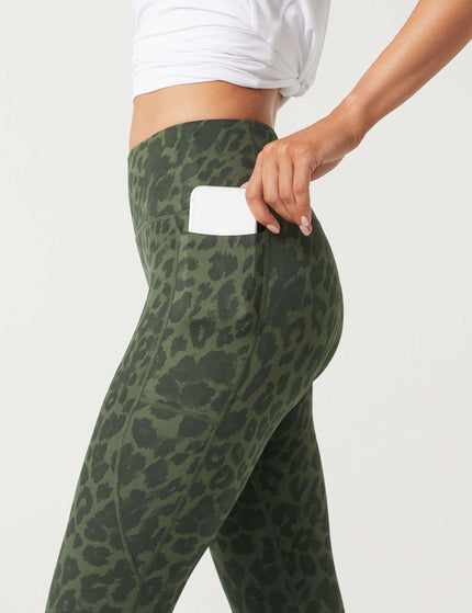 Lilybod Becca Legging - Green Leopardimages3- The Sports Edit