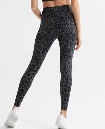 Becca Legging - Grey Leopard