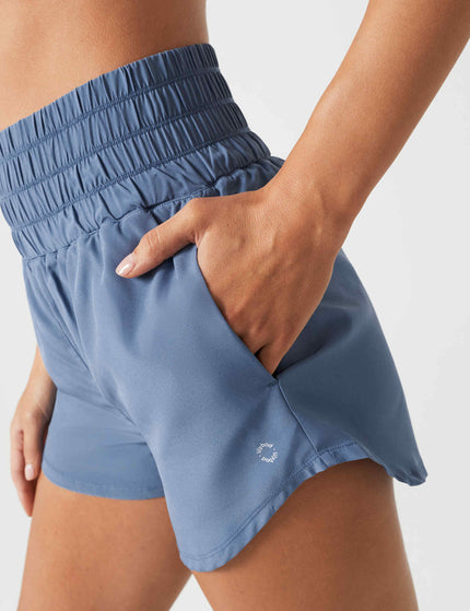 Lilybod Bronte Running Short - Cool Blueimages4- The Sports Edit