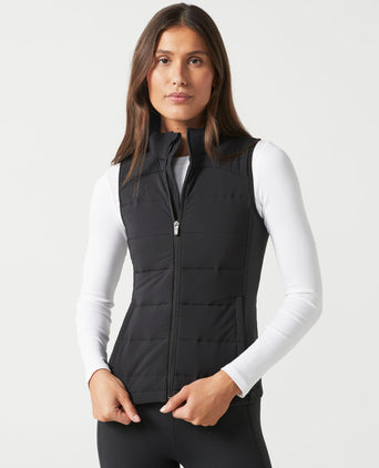 Casper Puff Vest - Black