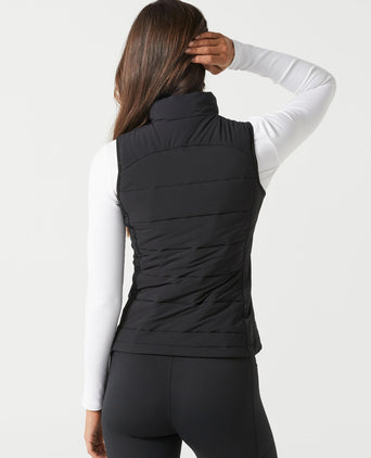 Casper Puff Vest - Black
