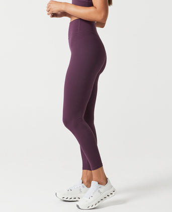 Chloe Cloud-Core Legging - Ox Plum