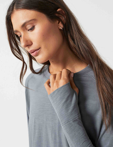 Lilybod Clare Vintage Washed Slub - Steel Tealimages4- The Sports Edit