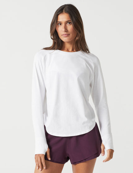 Lilybod Clare Vintage Washed Slub - Whiteimages1- The Sports Edit