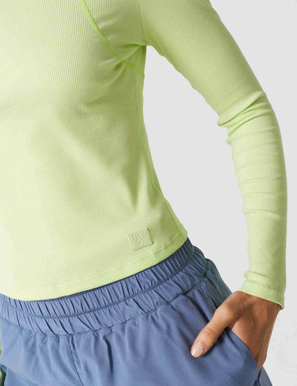 Lilybod Faro Long Sleeve Tech Tee - Iced Limeimages4- The Sports Edit