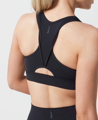 Frankie Cloud-Core Sports Bra - Black