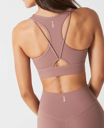 Frankie Cloud-Core Sports Bra - Clay