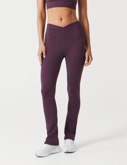 Lilybod Harlow Cloud-Core Bootleg Legging - Ox Plumimages1- The Sports Edit