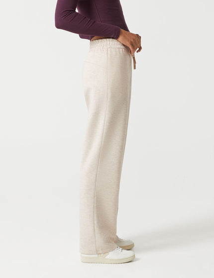 Lilybod Kyoto Wide Leg Jogger - Oatmeal Marlimages2- The Sports Edit