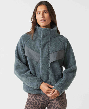 Lucia Sherpa - Steel Teal
