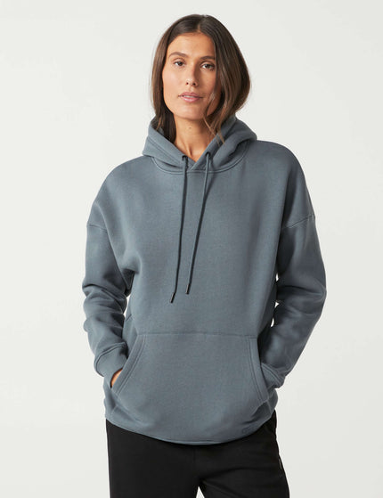 Lucy Hooded Sweater - Steel Teal