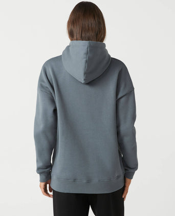 Lucy Hooded Sweater - Steel Teal