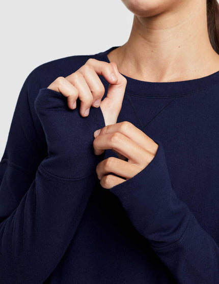 Lilybod Shelby Sweat - Navy Blueimages3- The Sports Edit