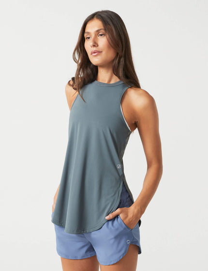 Lilybod Zela Tank Top - Steel Tealimages1- The Sports Edit