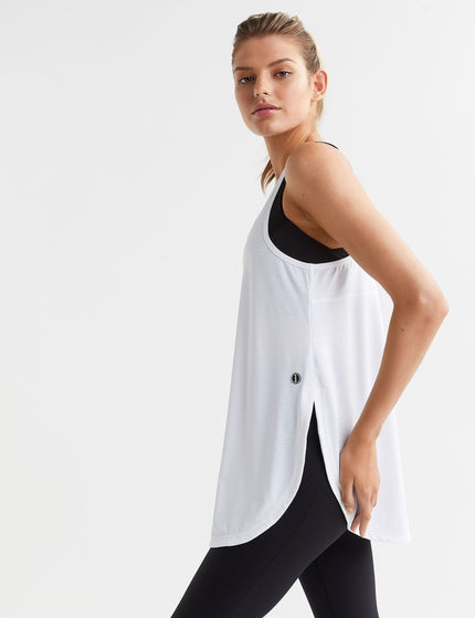 Lilybod Zela Tank Top - Whiteimages3- The Sports Edit