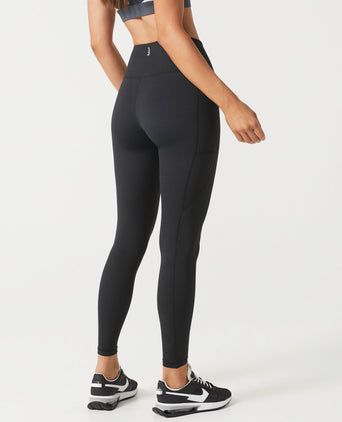 Zoe Air-Core Full Length Legging - Black