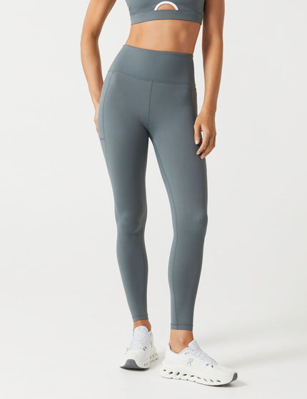 Zoe Air-Core Full Length Legging - Steel Teal