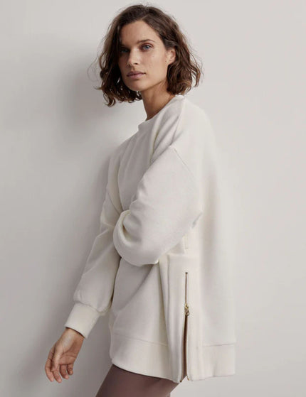 Varley Mae Boyfriend Sweat - Egretimages2- The Sports Edit