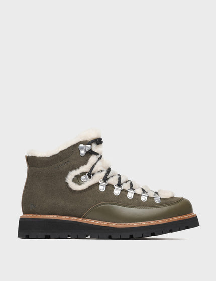 Merrell Sugarloaf Mid Lace Cozy Waterproof - Dark Mossimages1- The Sports Edit