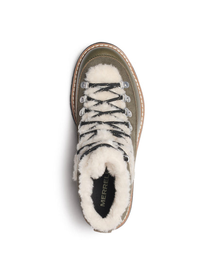 Merrell Sugarloaf Mid Lace Cozy Waterproof - Dark Mossimages5- The Sports Edit