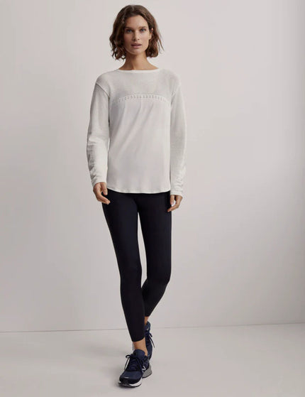 Varley Merrick Seamless Tee - Whiteimages5- The Sports Edit