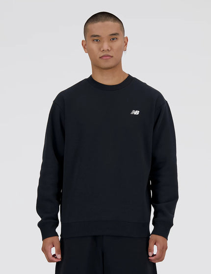 New Balance Sport Essentials Fleece Crew - Blackimages1- The Sports Edit