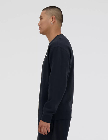 New Balance Sport Essentials Fleece Crew - Blackimages3- The Sports Edit