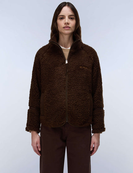 Aleut Full-Zip Fleece - Dark Brown