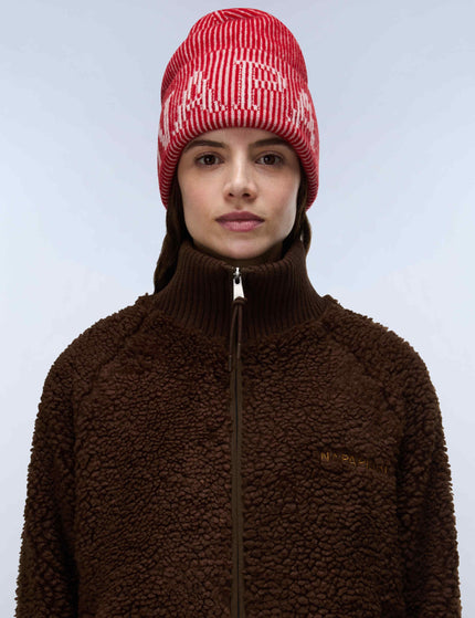 Napapijri Aleut Full-Zip Fleece - Dark Brownimages4- The Sports Edit
