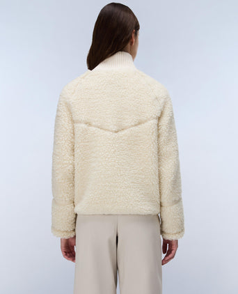 Aleut Full-Zip Fleece - White