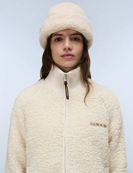 Napapijri Aleut Full-Zip Fleece - Whiteimages4- The Sports Edit