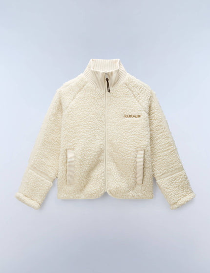 Napapijri Aleut Full-Zip Fleece - Whiteimages6- The Sports Edit