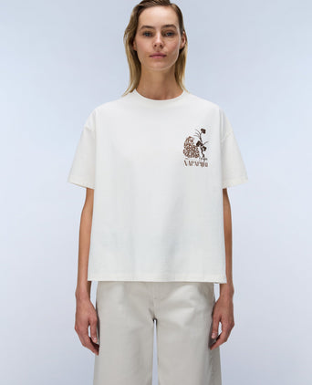 Aral Short Sleeve T-Shirt - Ecru