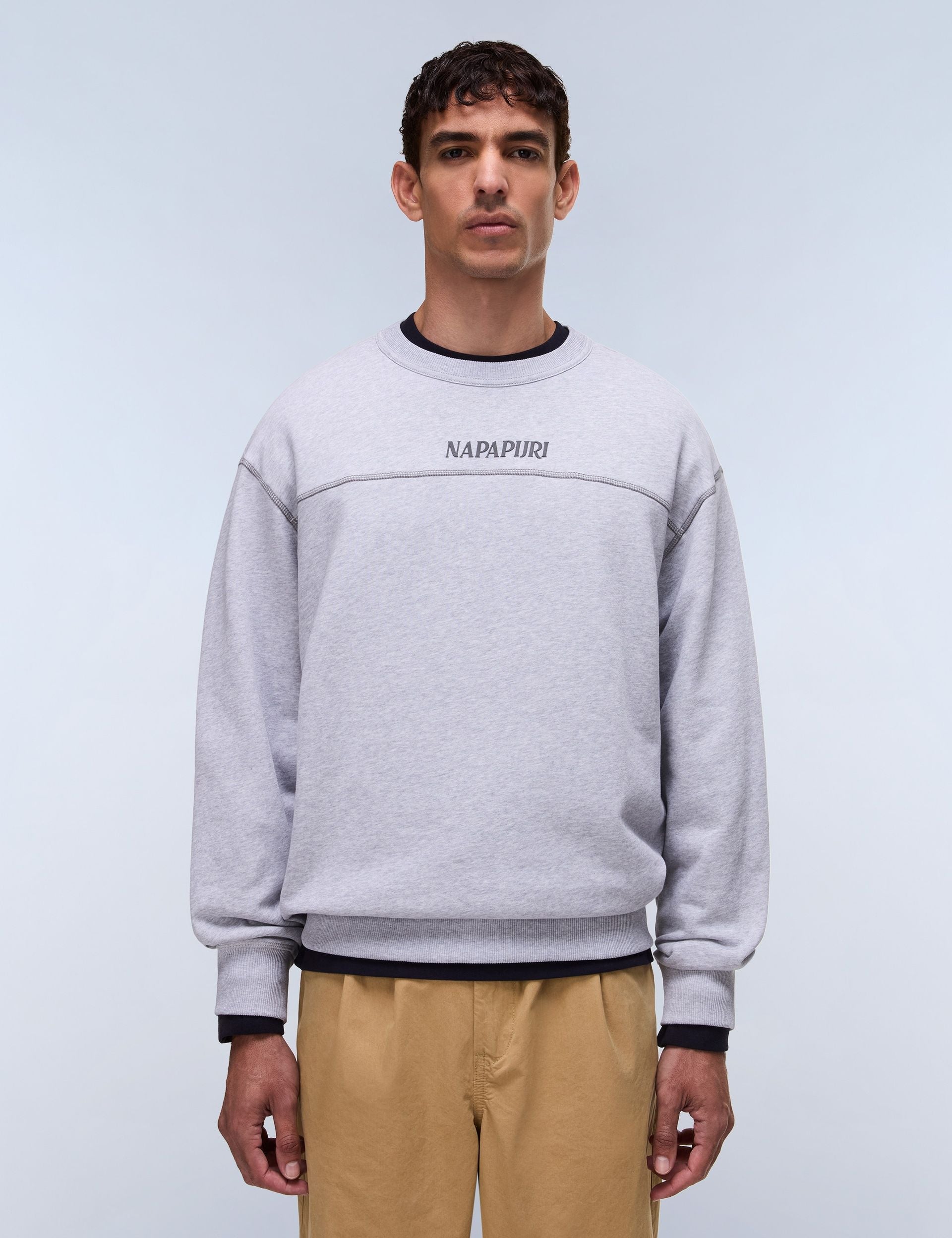 Umbra French Terry Sweatshirt Light Grey