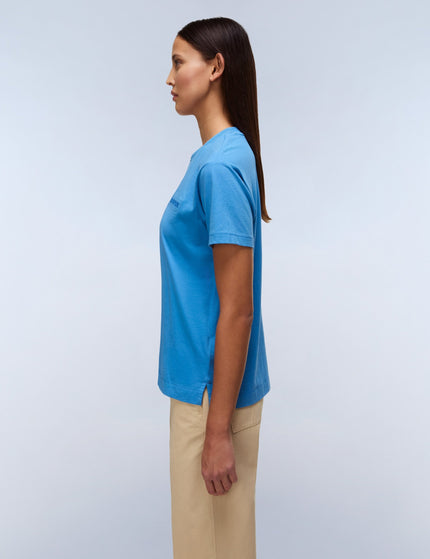 Napapijri Claro Short Sleeve T-Shirt - Blue Jasperimages2- The Sports Edit