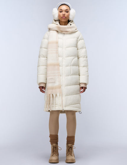 Napapijri Ega Long Puffer Jacket - Beigeimages1- The Sports Edit