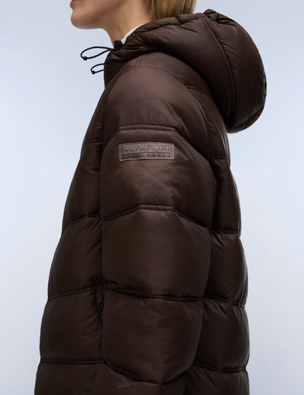 Napapijri Ega Puffer Jacket - Dark Brownimages5- The Sports Edit