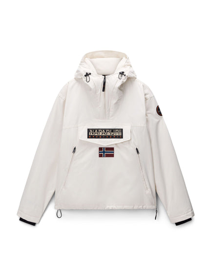 Napapijri Rainforest Next Winter Anorak Jacket - Whiteimages6- The Sports Edit