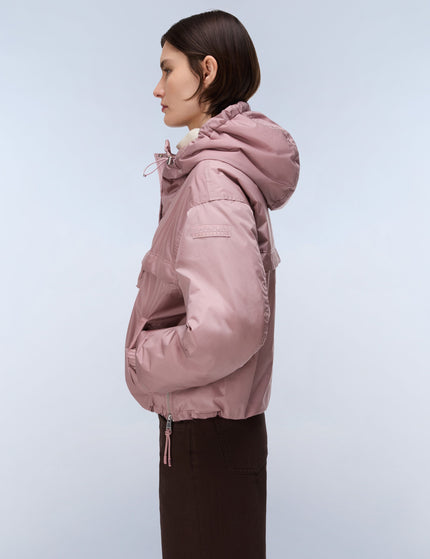 Napapijri Rainforest Optique Anorak Jacket - Pinkimages3- The Sports Edit
